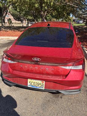 Red 2023 Hyundai ELANTRA SEL