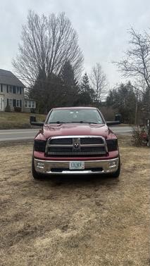 Red 2012 RAM 1500 Big Horn