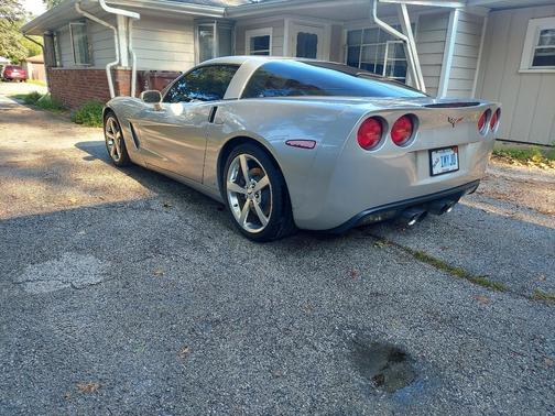 Silver 2008 Chevrolet Corvette Base