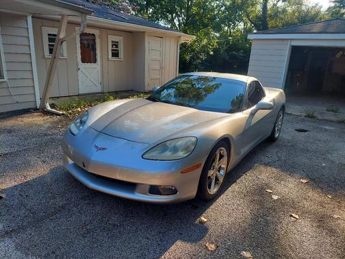 Silver 2008 Chevrolet Corvette Base