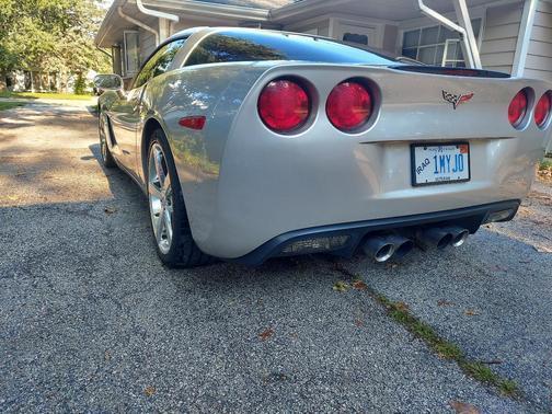 Silver 2008 Chevrolet Corvette Base
