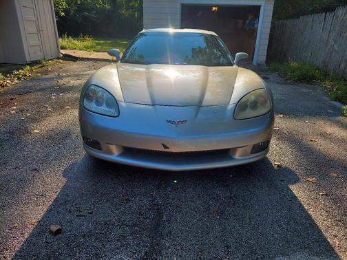 Silver 2008 Chevrolet Corvette Base