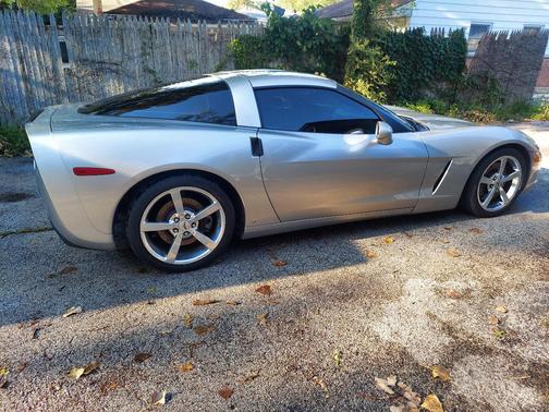 Silver 2008 Chevrolet Corvette Base