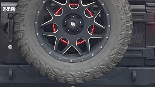 Black 2016 Jeep Wrangler Unlimited Willys Wheeler