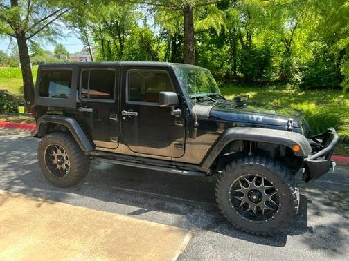 Black 2016 Jeep Wrangler Unlimited Willys Wheeler