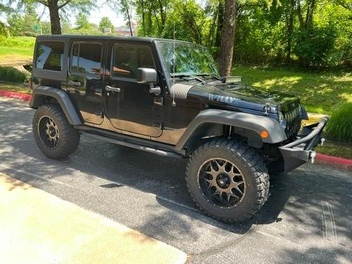 Black 2016 Jeep Wrangler Unlimited Willys Wheeler