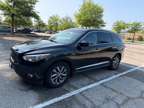 Black 2014 INFINITI QX60 Hybrid Base