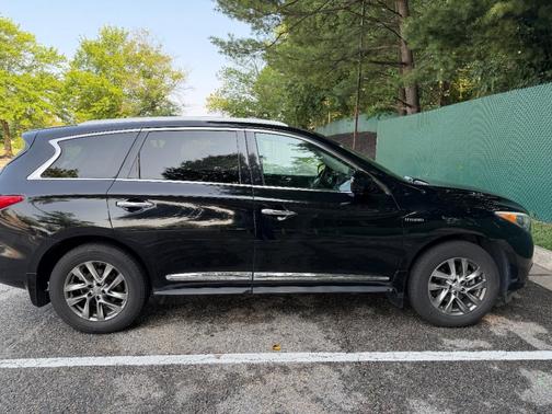 Black 2014 INFINITI QX60 Hybrid Base