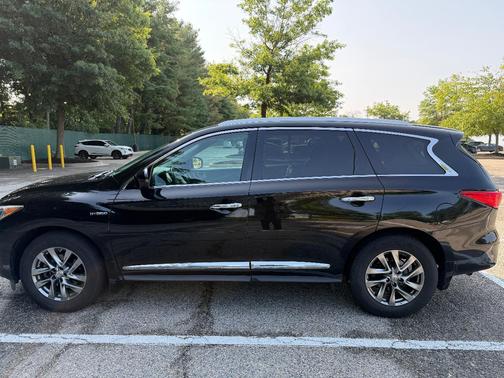 Black 2014 INFINITI QX60 Hybrid Base