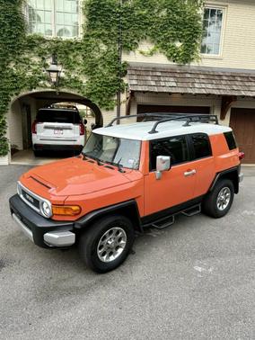 Orange 2013 Toyota FJ Cruiser Base