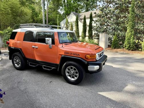 Orange 2013 Toyota FJ Cruiser Base