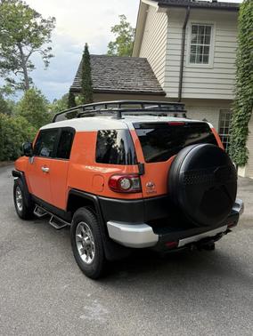 Orange 2013 Toyota FJ Cruiser Base