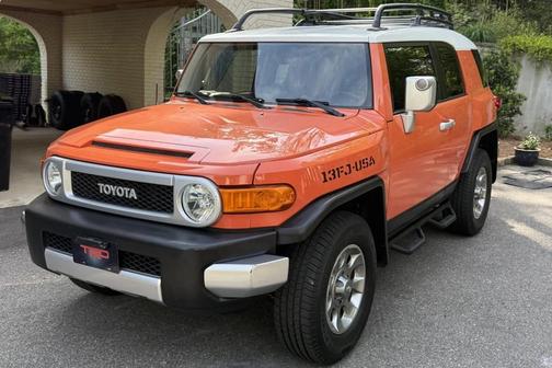 Orange 2013 Toyota FJ Cruiser Base