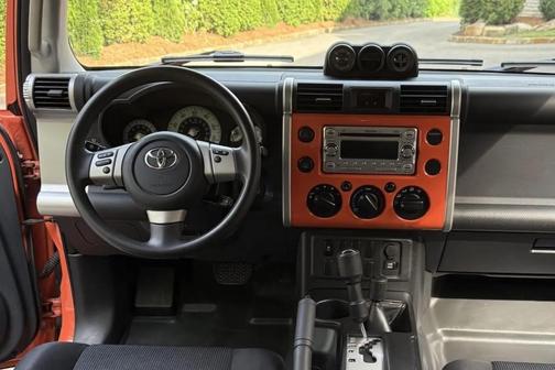 Orange 2013 Toyota FJ Cruiser Base