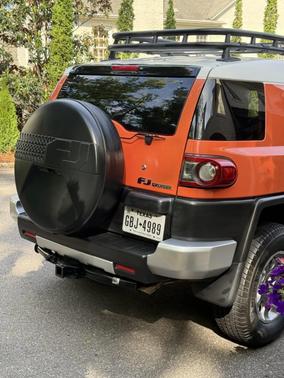 Orange 2013 Toyota FJ Cruiser Base