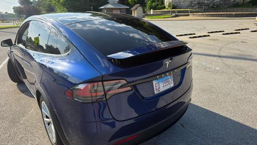 Blue 2019 Tesla Model X Performance