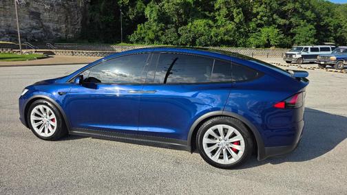 Blue 2019 Tesla Model X Performance