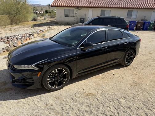 Black 2022 Kia K5 GT-Line