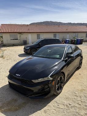 Black 2022 Kia K5 GT-Line