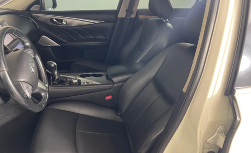 White 2017 INFINITI Q50 3.0T Premium