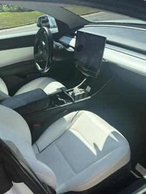White 2018 Tesla Model 3 Mid Range
