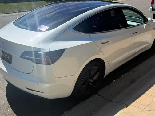 White 2018 Tesla Model 3 Mid Range