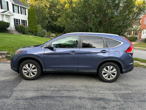 Blue 2014 Honda CR-V EX-L