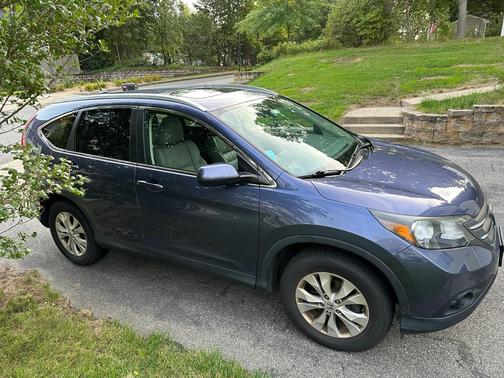 Blue 2014 Honda CR-V EX-L