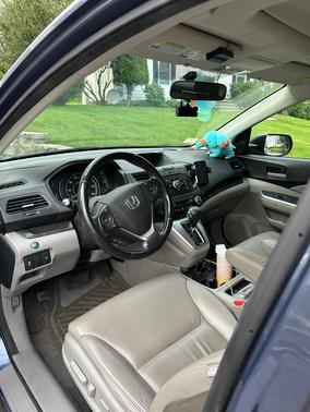 Blue 2014 Honda CR-V EX-L