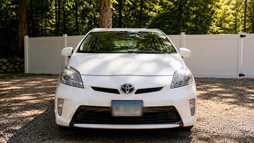 White 2013 Toyota Prius Two