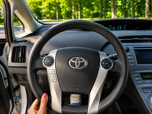 White 2013 Toyota Prius Two