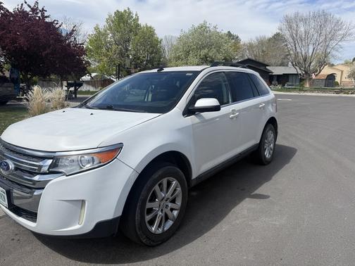 White 2014 Ford Edge Limited