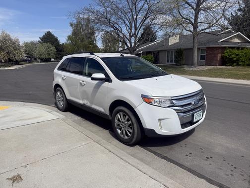 White 2014 Ford Edge Limited