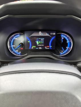 White 2023 Toyota RAV4 Hybrid LE