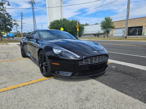 Black 2014 Aston Martin DB9 Base