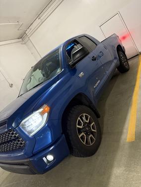 Blue 2018 Toyota Tundra SR