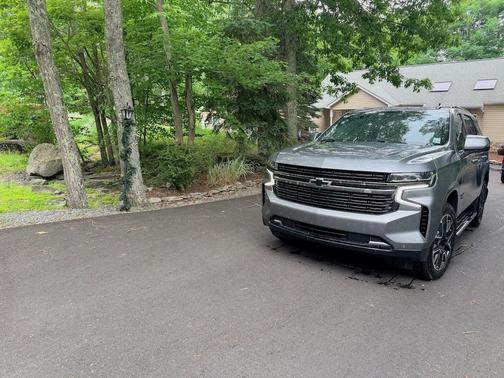 Gray 2021 Chevrolet Tahoe RST