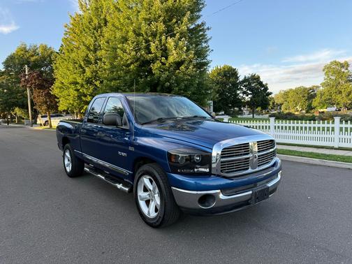 Blue 2008 Dodge Ram 1500 SLT Quad Cab