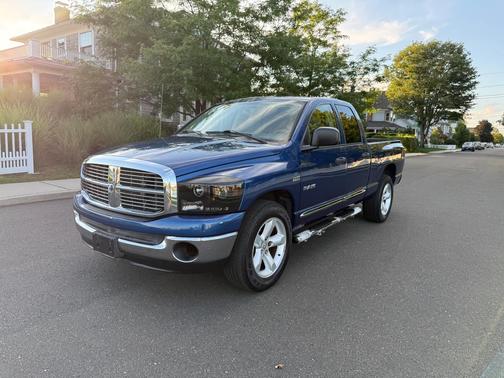 Blue 2008 Dodge Ram 1500 SLT Quad Cab