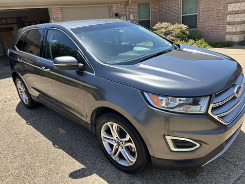 Gray 2016 Ford Edge Titanium