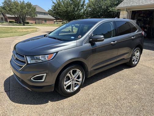 Gray 2016 Ford Edge Titanium