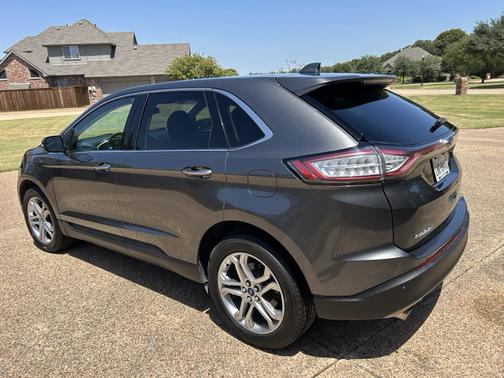 Gray 2016 Ford Edge Titanium