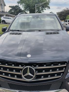 Blue 2015 Mercedes-Benz M-Class ML 350 4MATIC
