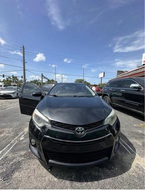 Black 2016 Toyota Corolla L