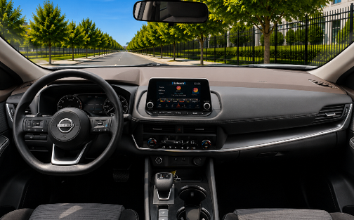 Silver 2023 Nissan Rogue SV