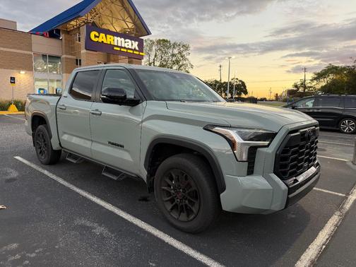 Gray 2025 Toyota Tundra Limited
