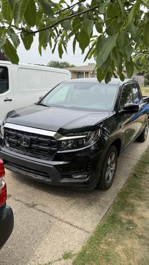 Black 2025 Honda Ridgeline RTL