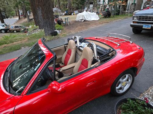 Red 1999 Mazda MX-5 Miata Base