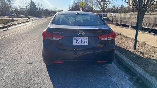 Black 2011 Hyundai ELANTRA GLS