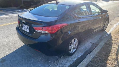 Black 2011 Hyundai ELANTRA GLS